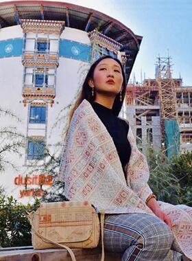 不丹Thagzo传统编织艺术DEKI自然