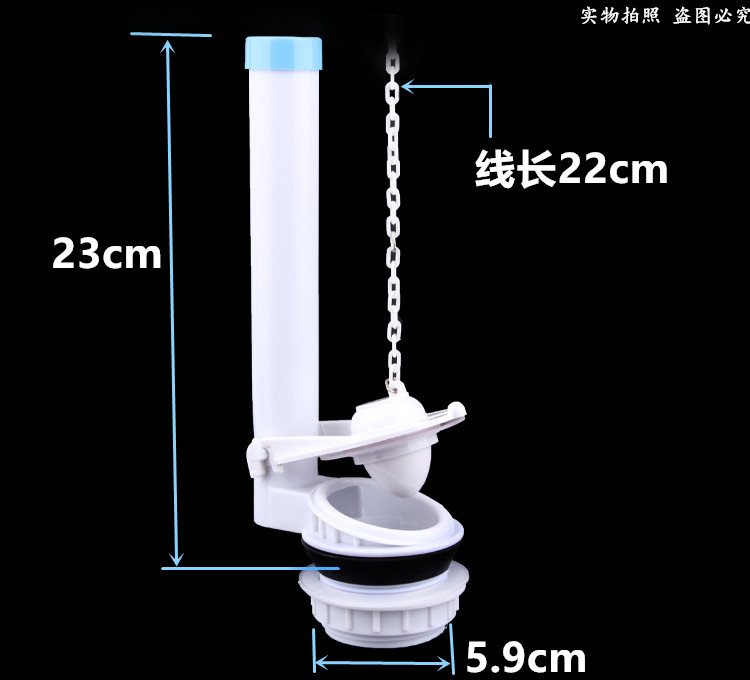 老式马桶水箱配件冲水器分体带浮球出水阀厕所抽拉绳座便器冲水箱