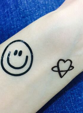 去除纹身贴纹身贴玩味tattoo快速