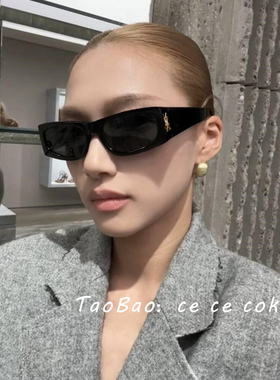 ce ce coke\宋佳Rose同款方形墨镜女SLM140猫眼高级感太阳镜男