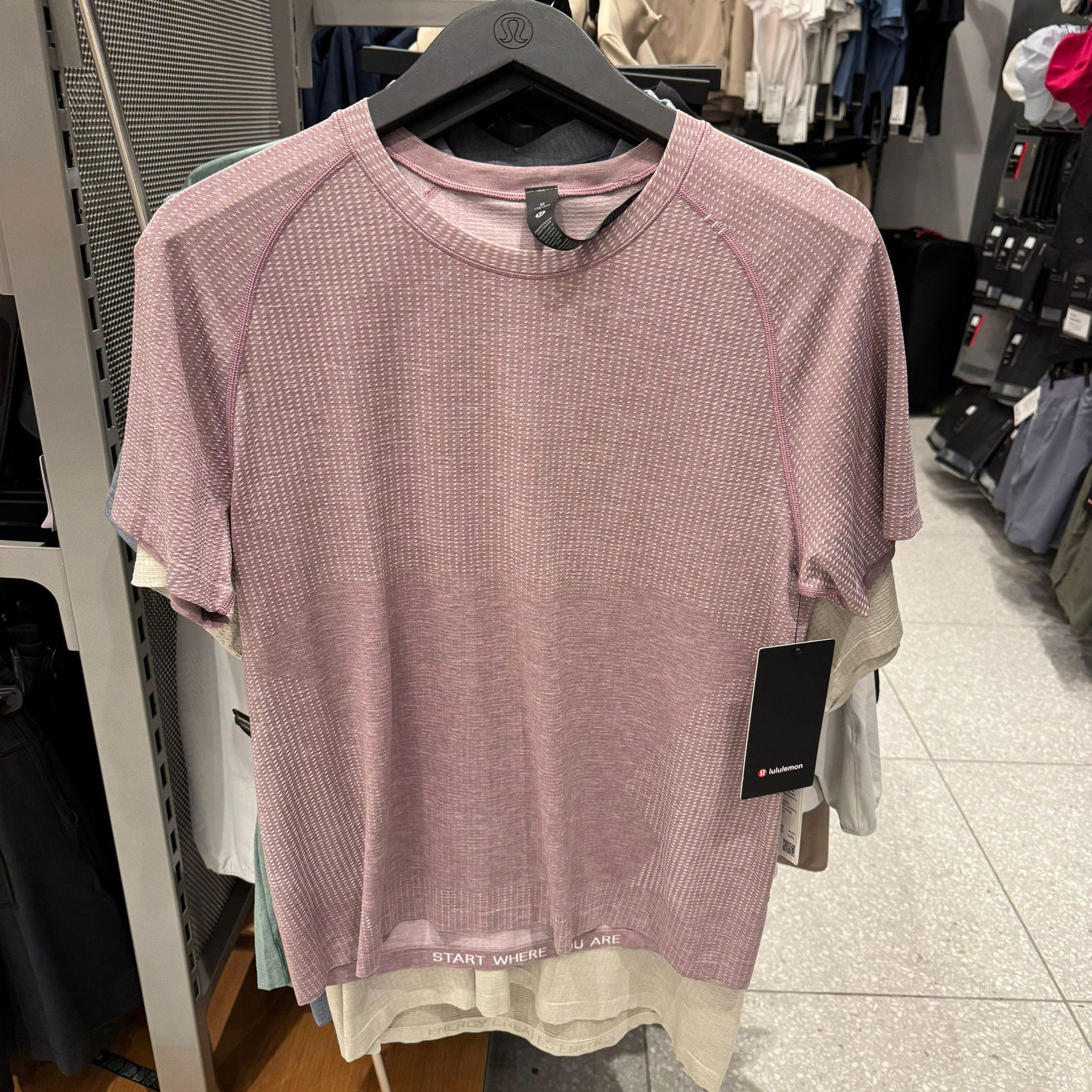 澳洲Lululemon Metal Vent 男士运动短袖T恤透气速干健身训练跑步,淘宝优惠券,粉丝福利购,淘宝优惠卷