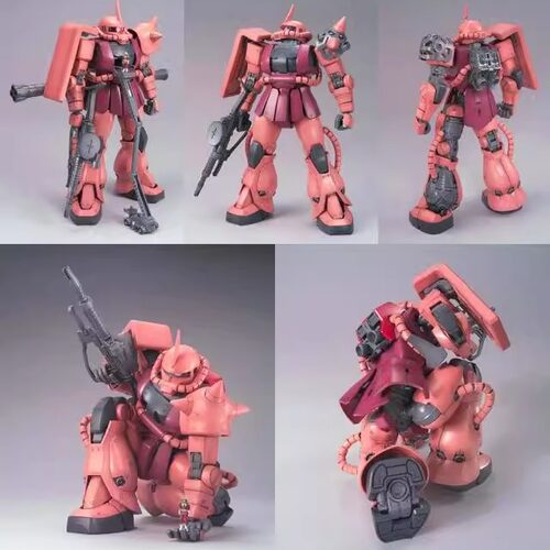 【评头论足】万代MG 1/100 MS-06S ZAKU 夏亚红扎古 Ver2.0模型 - 图3