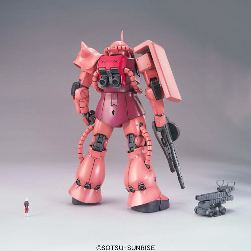 【评头论足】万代MG 1/100 MS-06S ZAKU 夏亚红扎古 Ver2.0模型 - 图1