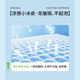 Summer cartoon ice silk mat three-piece set is machine washable