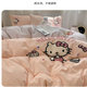 Thickened Sanrio cartoon cute pure cotton four-piece set