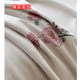 100% thickened cotton four-piece set that won’t fade or pill.