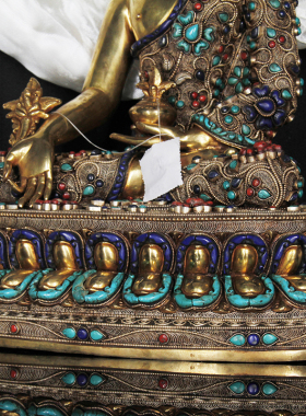 尼泊尔手工密宗居家西藏药师佛