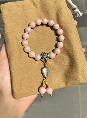 爆款香灰瓷手串经典多宝马卡龙陶瓷百搭手串寺庙景区摆摊饰品手链