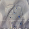 Cool summer small blue flower mobile phone case