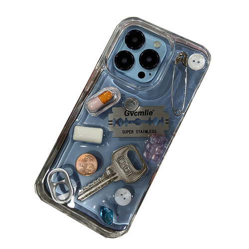 原创设计街头小众适用苹果17pro/16promax手机壳13pro 14 p70 s18 - 图3