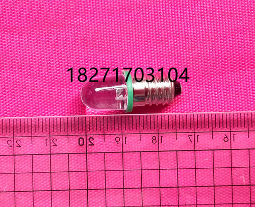 E10螺口灯LED 3V4.5V4.8V6.3V8V手电筒灯实验用小灯泡50元包邮 - 图1