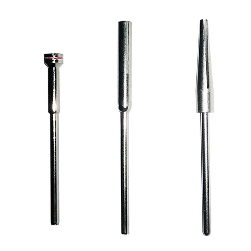 2.35mm砂纸夹布轮夹自制砂纸棒轮型开叉型锥形夹抛光工具2.35mm - 图3