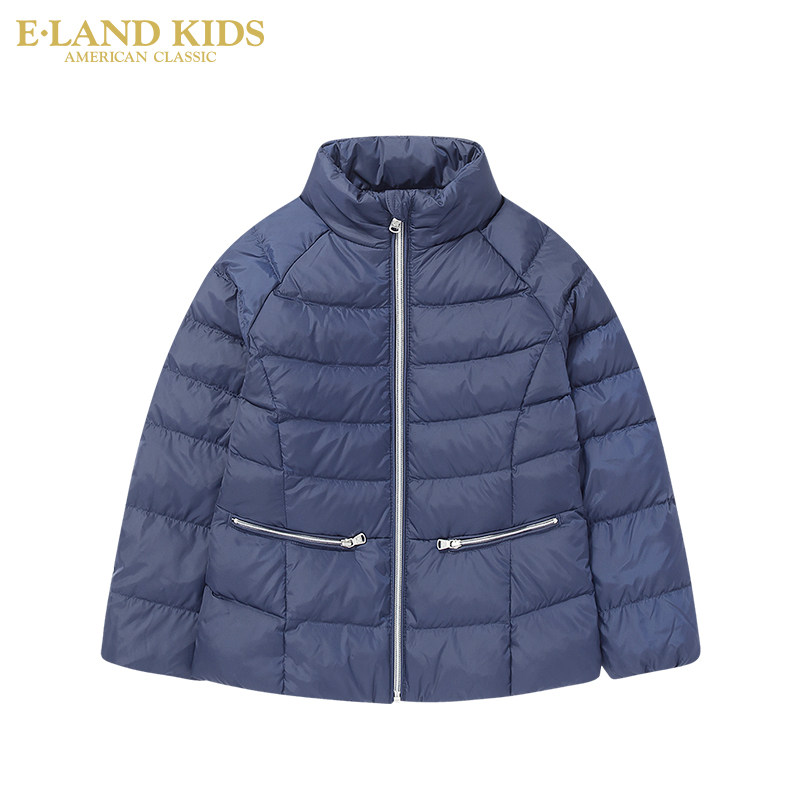 女童轻薄eland kids衣恋童装羽绒服 elandkids羽绒服