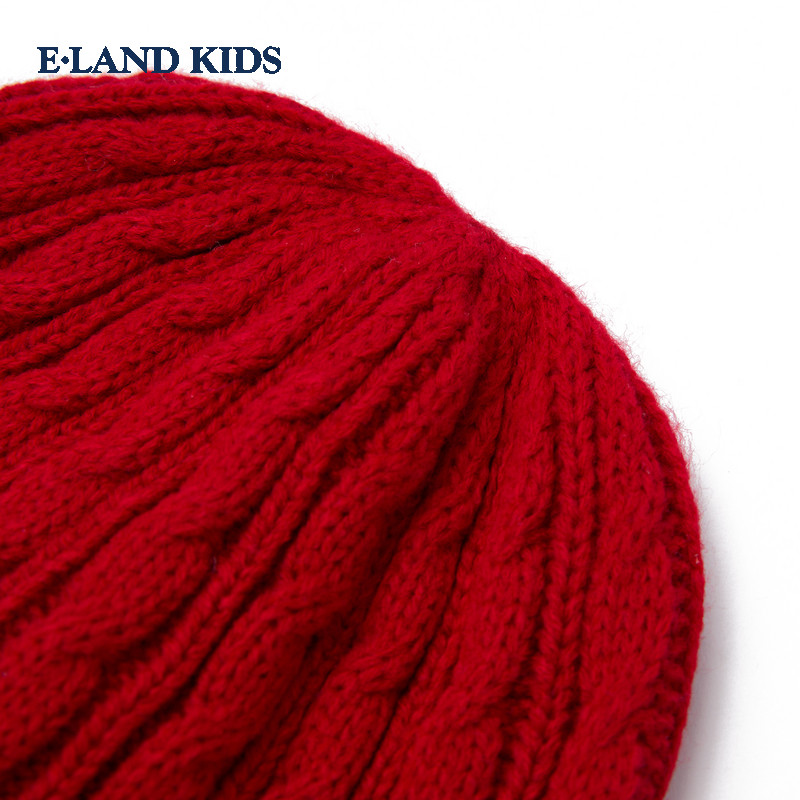【新年款】eland kids衣恋童装男童女童帽子25年秋冬学院风针织帽,淘宝优惠券,粉丝福利购,淘宝优惠卷