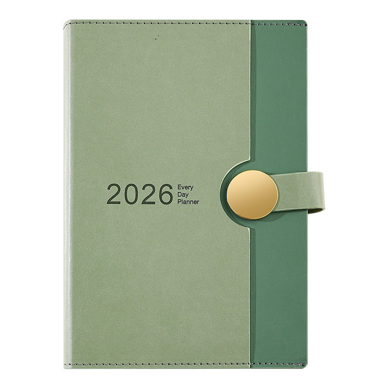 2026日程本打卡A5商务笔记本子A4年历本计划本日计划本定制LOGO,淘宝优惠券,粉丝福利购,淘宝优惠卷
