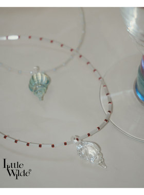 星露谷贝壳灯工玻璃毛衣链礼物