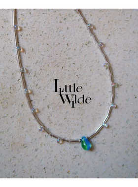 原创设计项链古董串珠纯手工琉璃