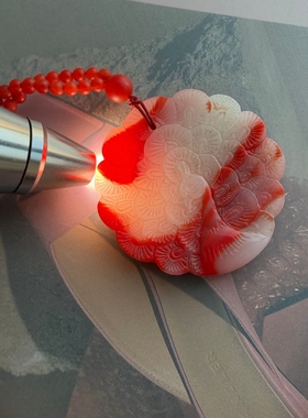 原矿保山南红平安毛衣链女民族风