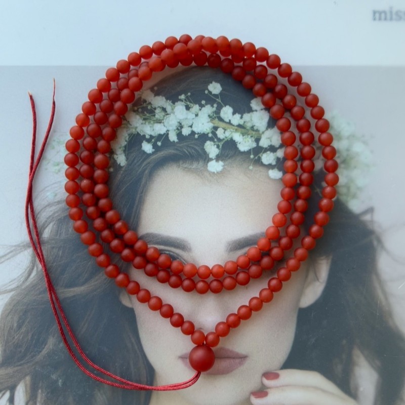 天然保山南红玛瑙毛衣链吊坠链手机挂女手串男配饰新中式本命年潮,淘宝优惠券,粉丝福利购,淘宝优惠卷