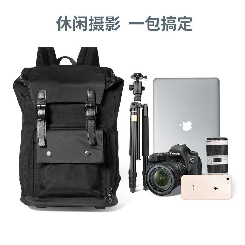 佑一良品男佳能尼康单反户外相机包 佑一良品箱包双肩背包