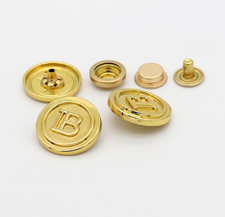 高档金属锌合金圆形字母B四合扣按扣男女羽绒服夹克外套摁扣辅料,淘宝优惠券,粉丝福利购,淘宝优惠卷