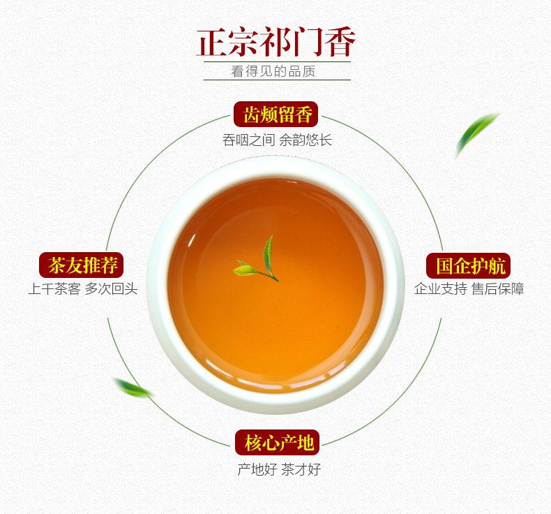 [金罐装]迎客松祁门原产红茶茶叶特级金芽浓香型红茶茶叶250G - 图0