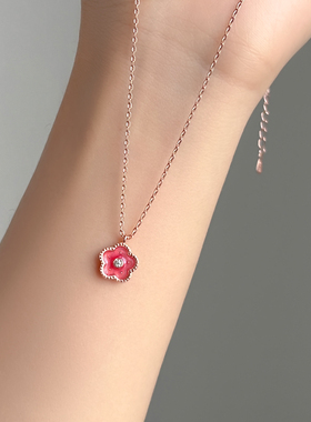 轻奢小众可爱高级设计感项链
