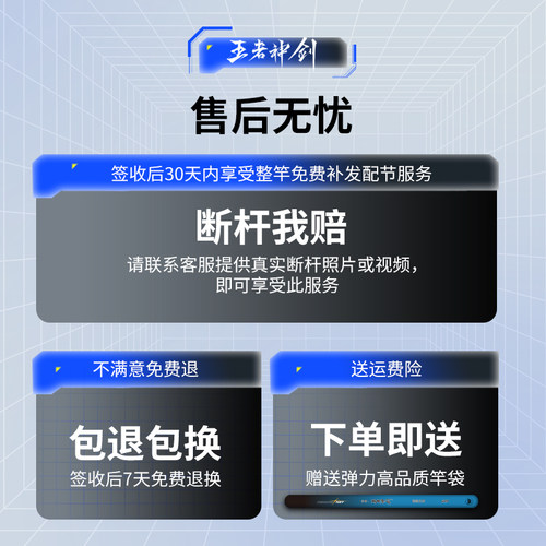 沃鼎王者神剑支架鱼竿架大物鱼竿后挂支架钓箱台钓碳素炮台架杆 - 图0