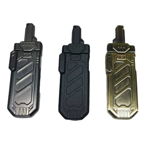 把玩物件MOT锯剑裂空金属宝剑推牌机械黑科技edc玩具解压指尖陀螺 - 图2