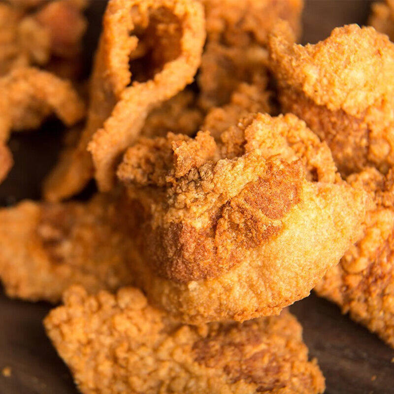 猪油渣香脆皮五花酥片猪肉粕干炸猪肉脂渣猪肉脯即食零食青岛特产