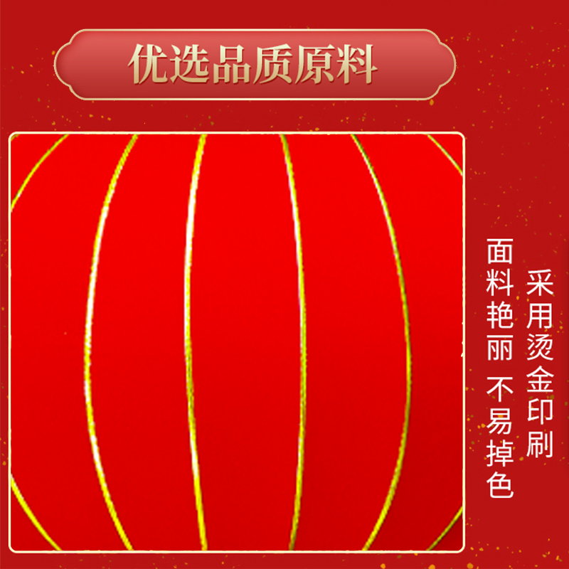 2025新款大红灯笼挂饰户外农村自建房大门口阳台一对春节新年装饰