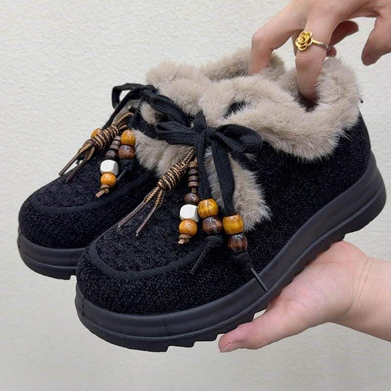 老北京棉鞋女冬季新款加绒加厚雪地靴时尚休闲鞋保暖防滑妈妈棉靴,淘宝优惠券,粉丝福利购,淘宝优惠卷