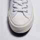 Veemes low top white men's and women's casual canvas shoes