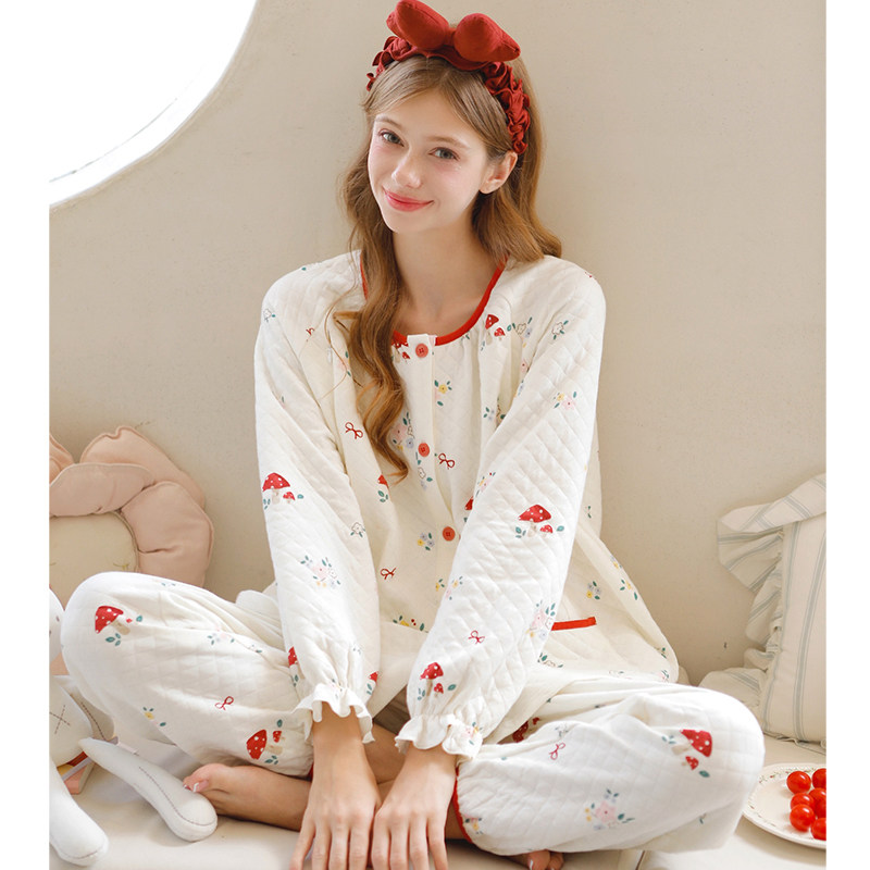 家时光月子服秋冬产后孕妇睡衣哺乳衣秋季10月份空气棉保暖家居,淘宝优惠券,粉丝福利购,淘宝优惠卷