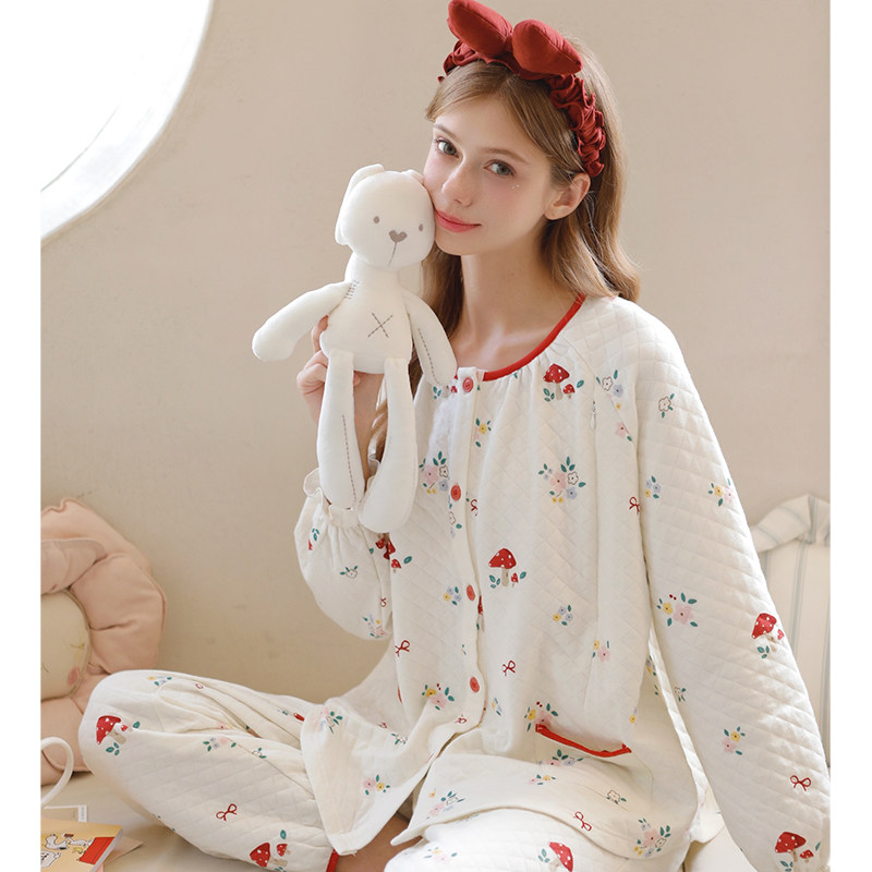 家时光月子服秋冬产后孕妇睡衣哺乳衣秋季10月份空气棉保暖家居,淘宝优惠券,粉丝福利购,淘宝优惠卷