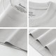 240g heavyweight double yarn long-staple cotton T-shirt breathable
