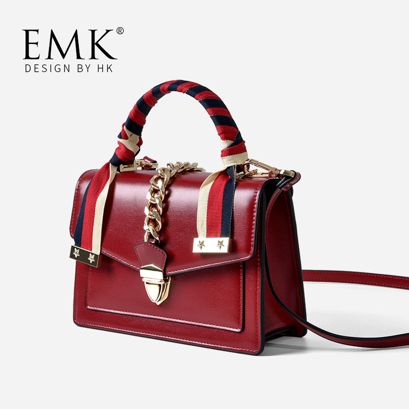 小mk 2021新款法国质感欧洲站斜挎包 酷玩子弟箱包女士包袋