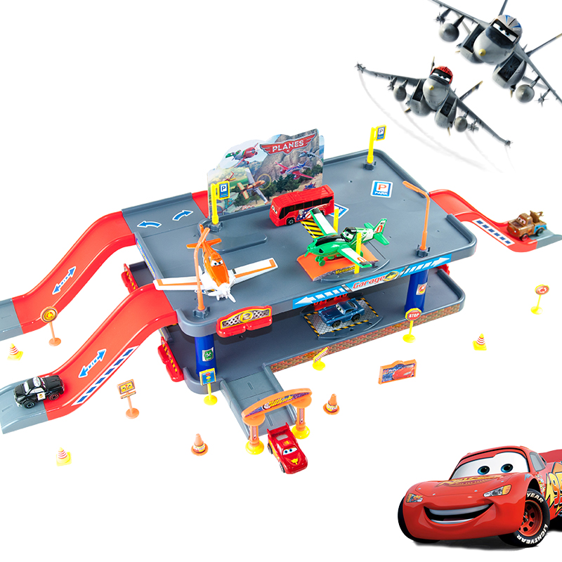 lightning mcqueen race car set