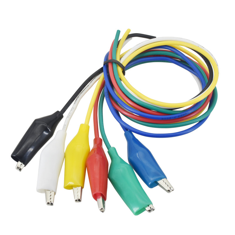 纯铜线鳄鱼夹带线物理实验连接线电学电路测试线彩色鳄鱼夹50CM,淘宝优惠券,粉丝福利购,淘宝优惠卷