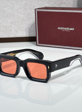 JMM ASCARI醋酸纤维板材光学近视眼镜太阳镜男女黑框透明框墨镜