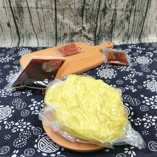 柒悦嗨厨正宗朝鲜冷面东北延吉韩式小吃朝族风味真空速食酸甜凉面 - 图0