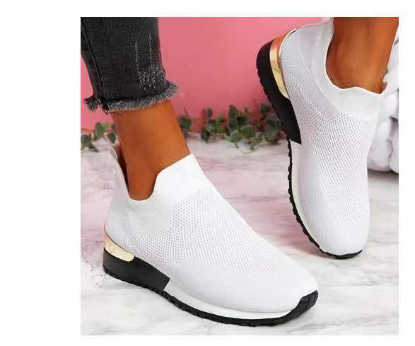 women Fly knitting socks shoes big yards 43 women shoes女鞋 - 图2