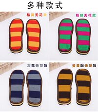 Подошвы 孺子牛秋冬新款手工编织毛线鞋底毛线拖鞋居家保暖防滑暖阳毛线底