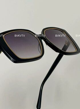 明星同款方形大框防紫外线太阳镜