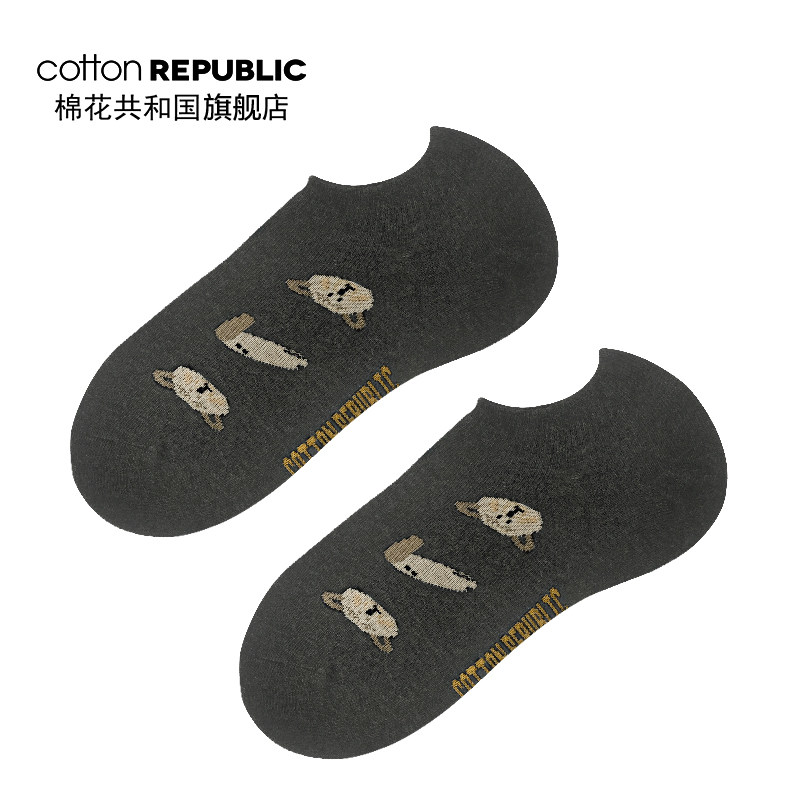 cotton republic /棉花共和国船袜 棉花共和国船袜