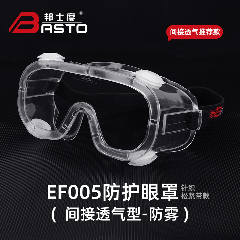 Goggles polishing splash anti dust transparent labor protection anti fog glasses men and women riding sand impact Laboratory