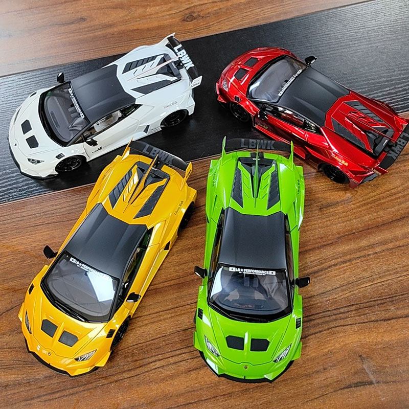 Autoart奥拓 1:18兰博基尼LIBERTY WALK LB HURACAN GT汽车模型-图0