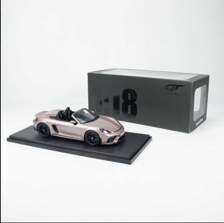 GT Spirit 1:18 保时捷718 SPYDER PORSCHE 敞篷 树脂汽车模型 - 图3