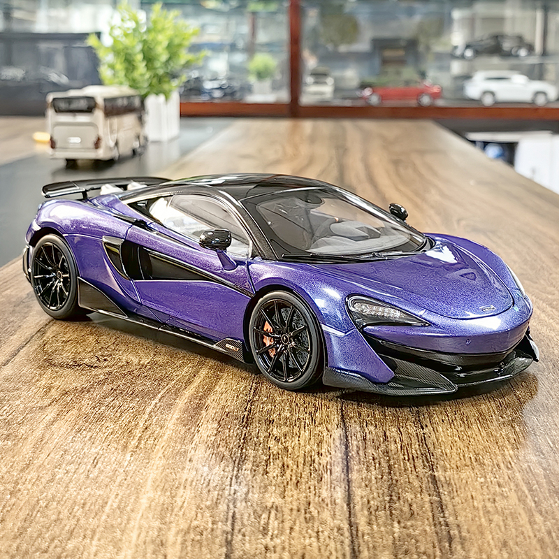 LCD 1:18迈凯轮 600LT McLaren合金汽车模型仿真超跑礼品摆件-图1