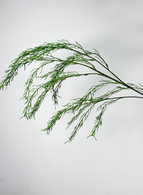 婚庆热门芦荀草仿真花结婚仿真龙须草绿植婚礼背景网红草森系